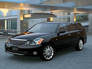 2003 Toyota Mark II Blit IX (X110), серый, 1080000 рублей, вид 1