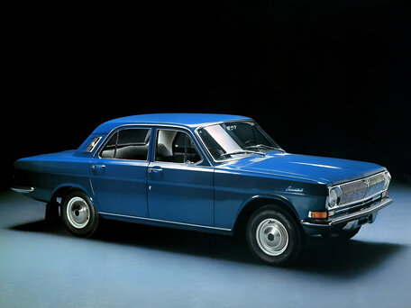 1984 ГАЗ 24 «Волга» 24 I (24), чёрный, 800000 рублей - вид 1