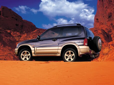 2001 Suzuki Grand Vitara I, чёрный, 190000 рублей - вид 2