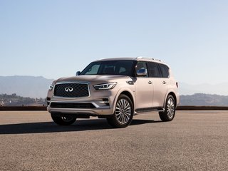 2020 Infiniti QX80 I Рестайлинг 2, белый, 7000000 рублей, вид 1