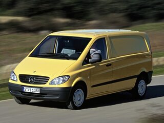 2008 Mercedes-Benz Vito II (W639), синий, 1200000 рублей, вид 1