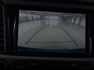 Камера заднего вида с динамической разметкой траектории
