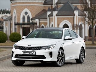 2017 Kia Optima IV, белый, 1850000 рублей, вид 1