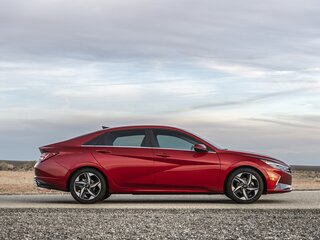 2021 Hyundai Elantra VII (CN7), чёрный, 1640000 рублей, вид 3