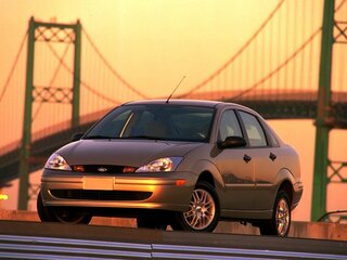 2002 Ford Focus I (North America), красный, 320000 рублей, вид 1