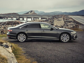 2025 Audi A8 Long 55 TFSI IV (D5) Рестайлинг, чёрный, 21000000 рублей, вид 2