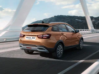 2026 Lada (ВАЗ) Vesta SW Cross I Рестайлинг (NG), белый, 2079118 рублей, вид 3