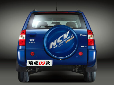 2007 Chery Tiggo (T11) I, серый - вид 3