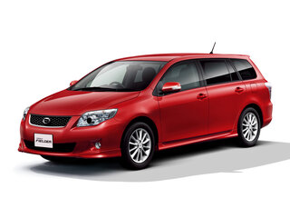 2011 Toyota Corolla Fielder X (E140, E150) Рестайлинг, красный, 835000 рублей, вид 1