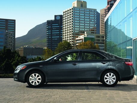 2007 Toyota Camry VI (XV40), чёрный, 1195000 рублей - вид 1