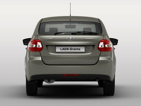 2015 Lada (ВАЗ) Granta I, чёрный, 570000 рублей - вид 3
