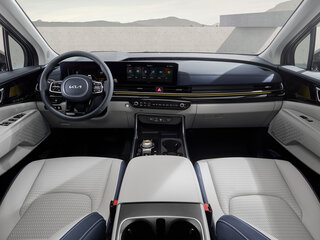 2026 Kia Carnival IV Рестайлинг, серый, 7280000 рублей, вид 4