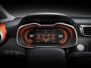 Щиток приборов с цветным дисплеем 3.5”