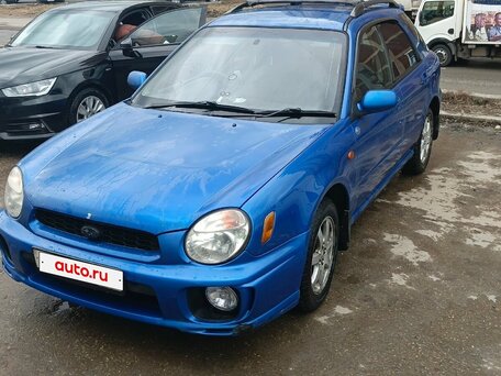 2001 Subaru Impreza II, синий, 485000 рублей - вид 2