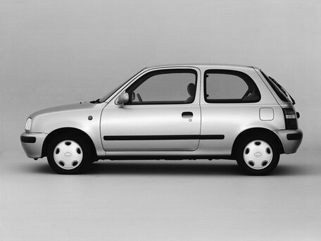 2001 Nissan March II (K11), серый, 255000 рублей - вид 1