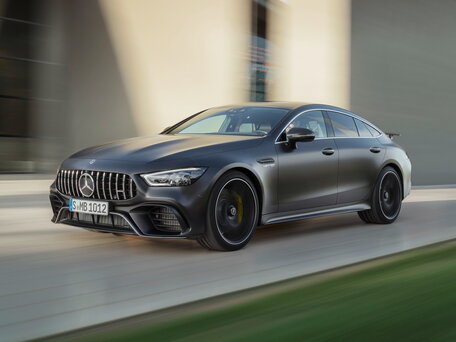 2019 Mercedes-Benz AMG GT 4-Door Coupe 63 I, синий - вид 1