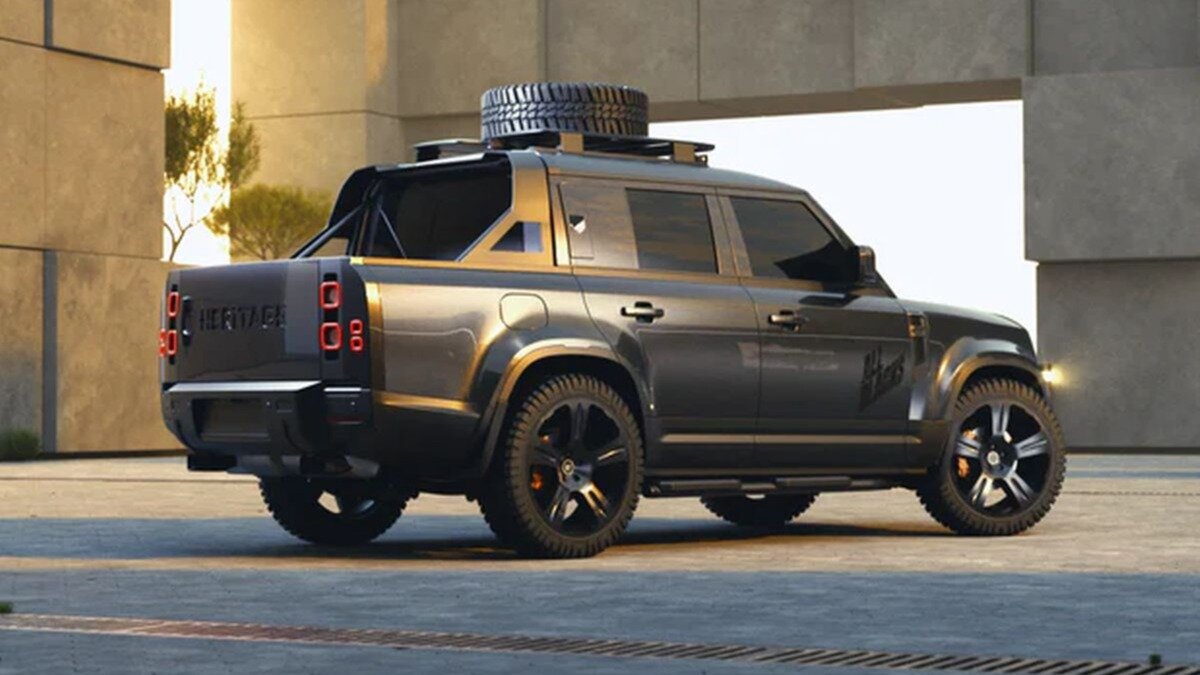 Land Rover Defender 130 переделали в пикап за 128 тысяч евро