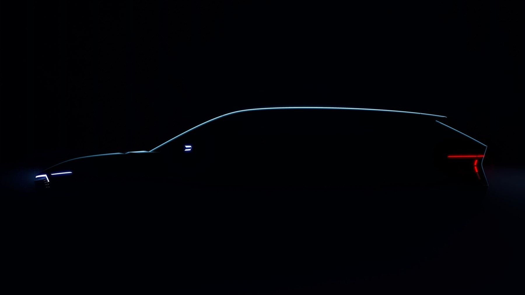 Skoda показала силуэт нового универсала Vision O — это будущая Octavia