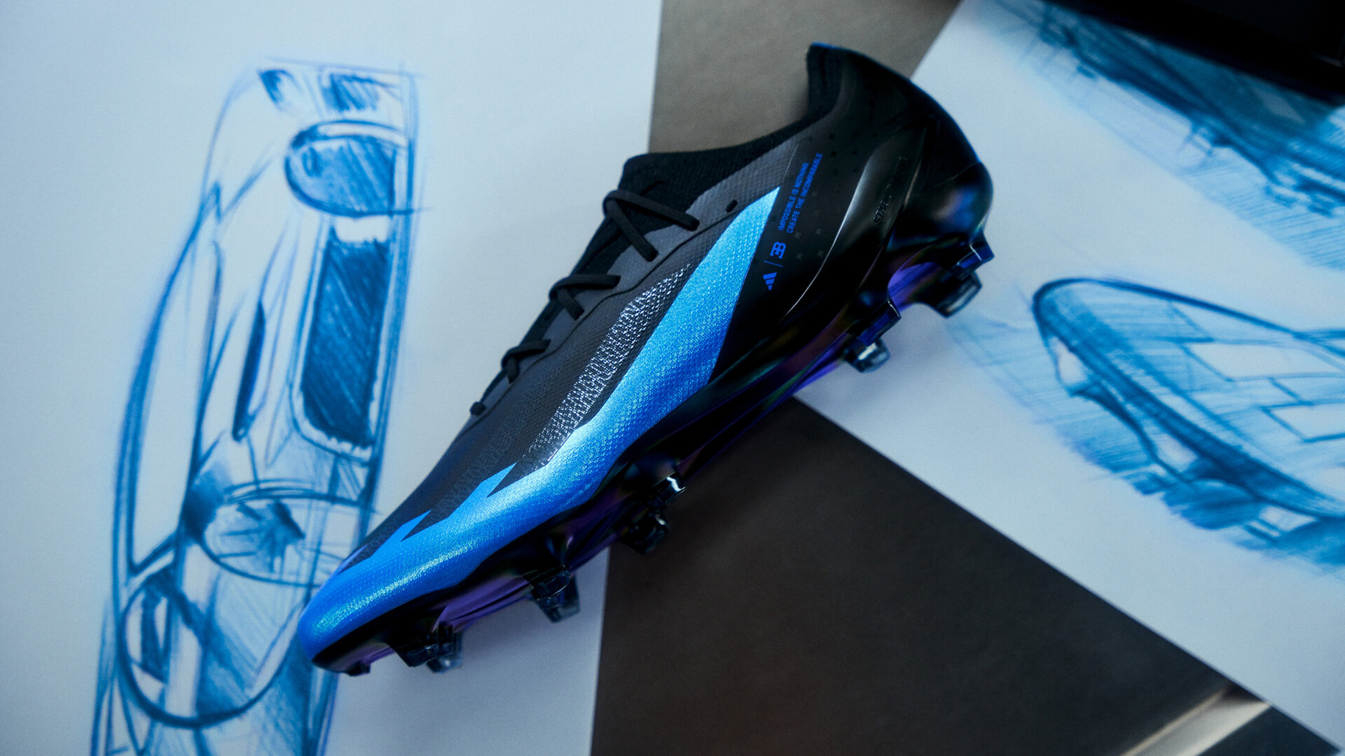 Adidas выпустит лимитированные футбольные бутсы в стиле Bugatti