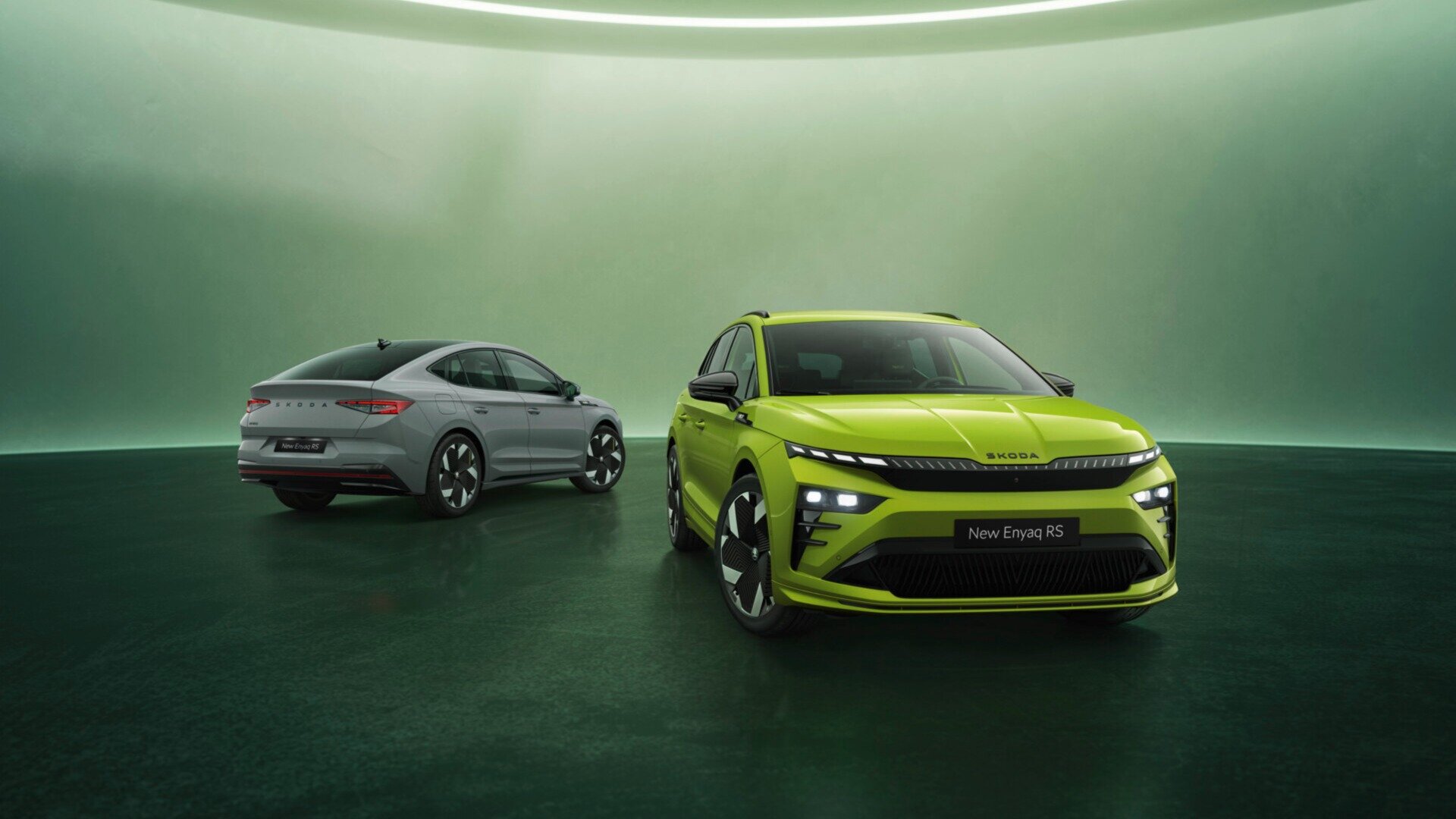 Skoda обновила «заряженные» вседорожник и кросс-купе Enyaq