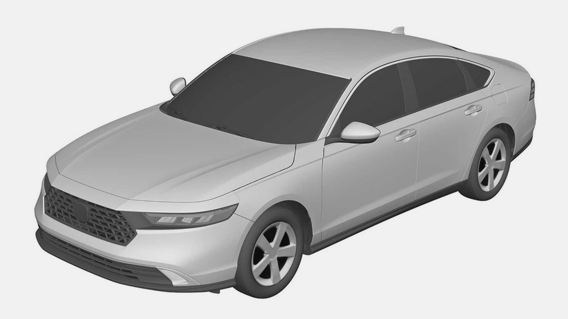 Дизайн новой Honda Accord рассекретили на патентах