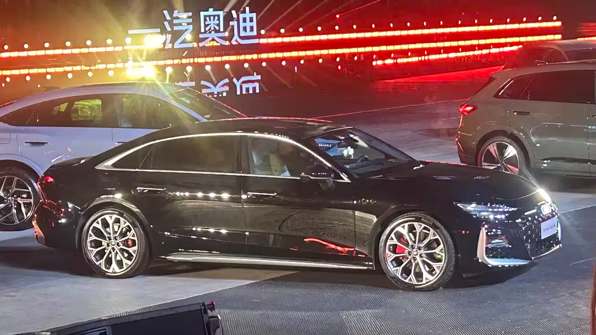 Новый седан Audi A6L оказался в Китае на четверть дешевле предшественника