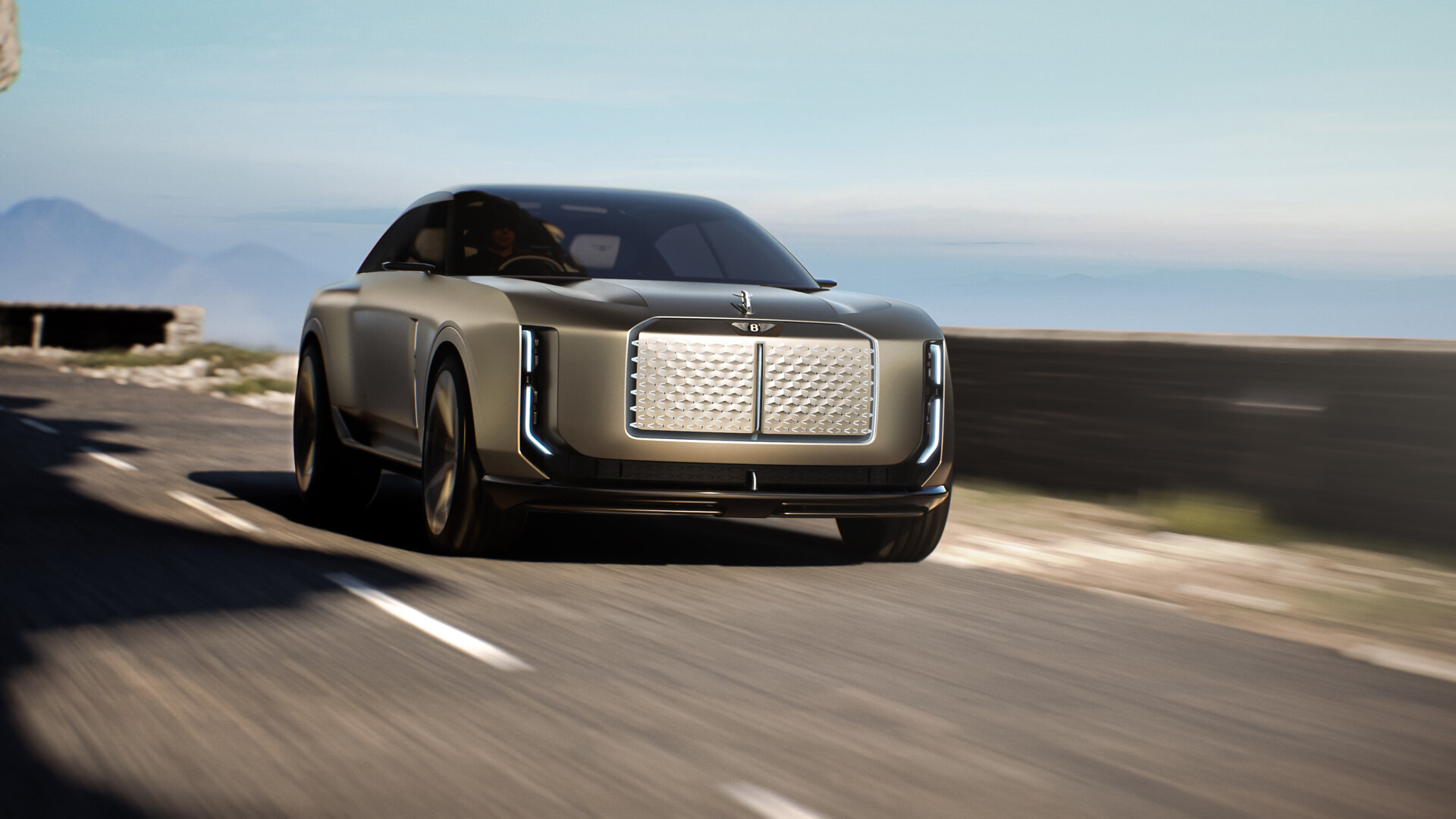 Представлен прототип первого электрокара от Bentley: это кросс-купе без переднего кресла