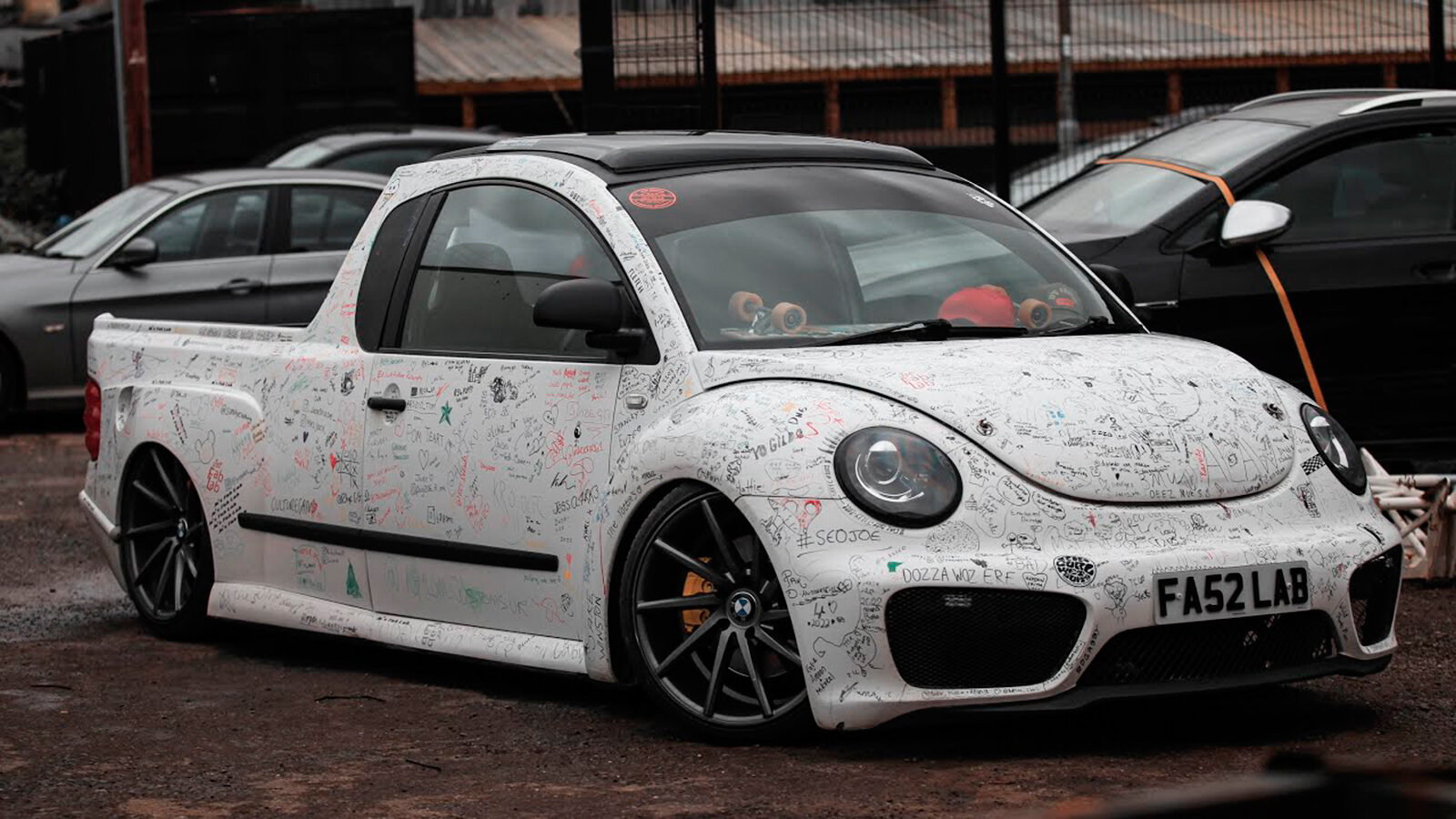 Volkswagen Beetle превратили в пикап на базе универсала BMW