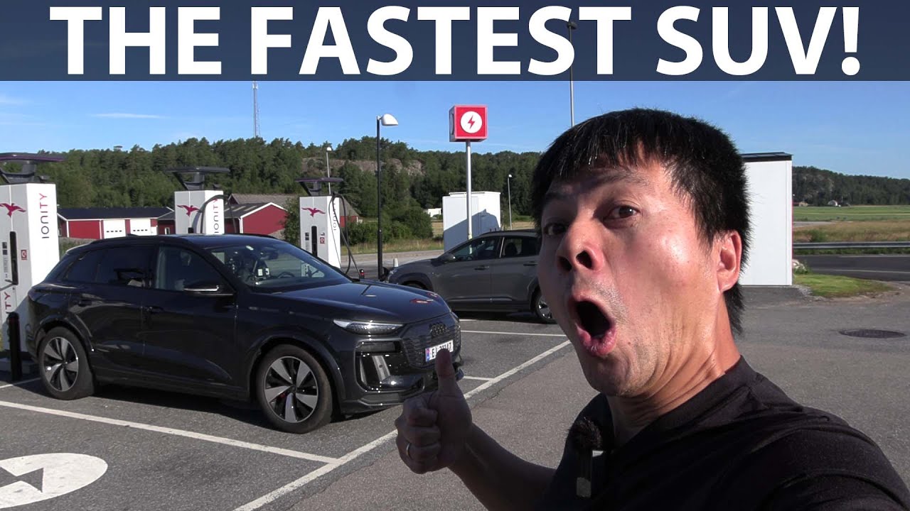 Audi Q6 e-tron оказался эффективнее Tesla Model Y в реальном тесте на дальнобойность