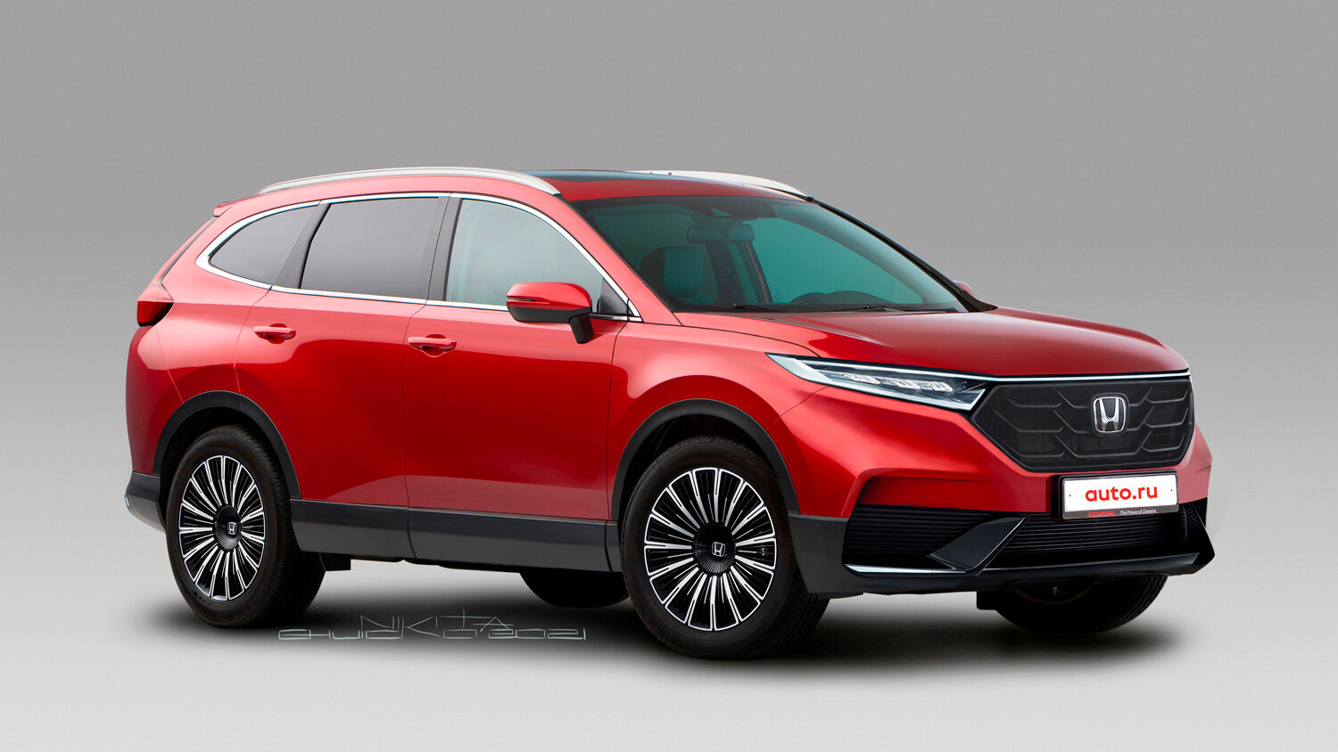 Первые изображения Honda CR-V нового поколения: наша версия