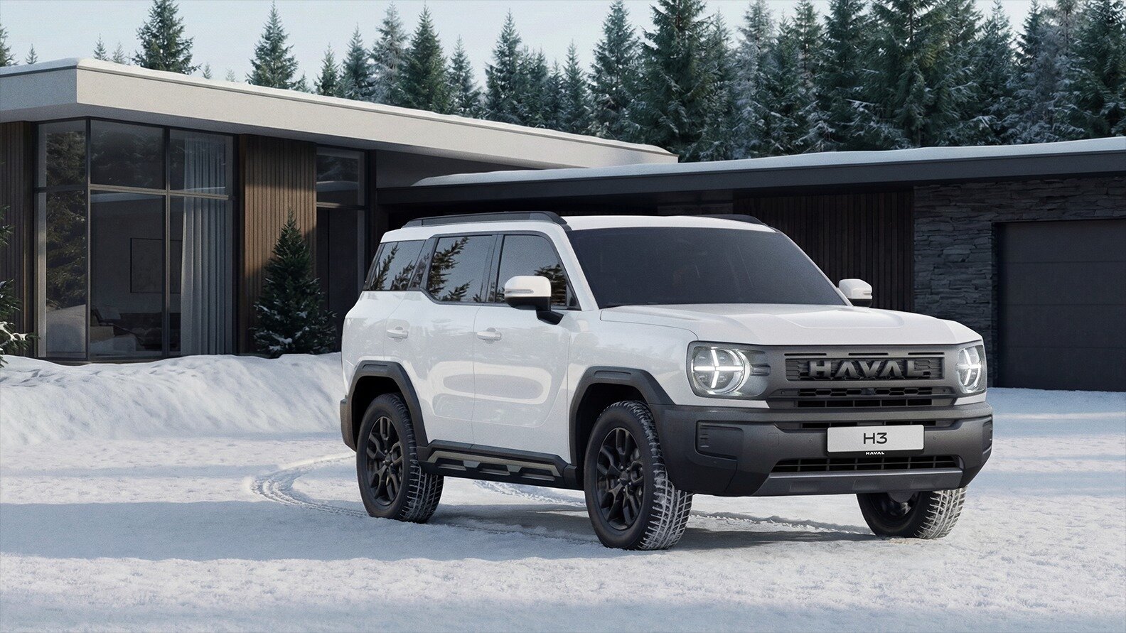 Объявлена цена обновлённого Haval H3 для России