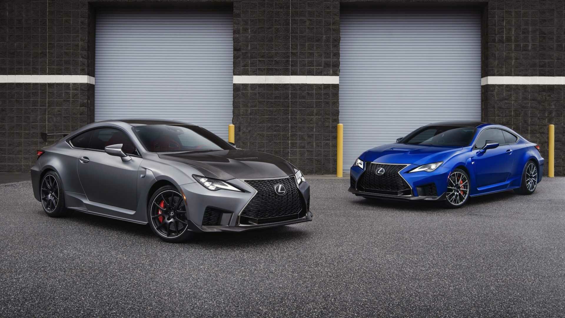В Детройте показали обновленный Lexus RC F и его трековую версию