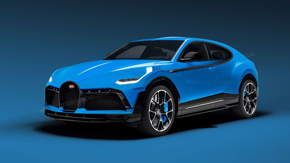 Bugatti готовит 1000-сильный трёхдверный кроссовер