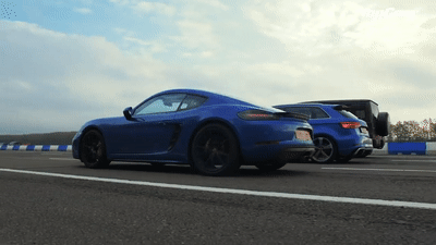 Гелик против Audi RS3 и Porsche 718 Cayman? Да!