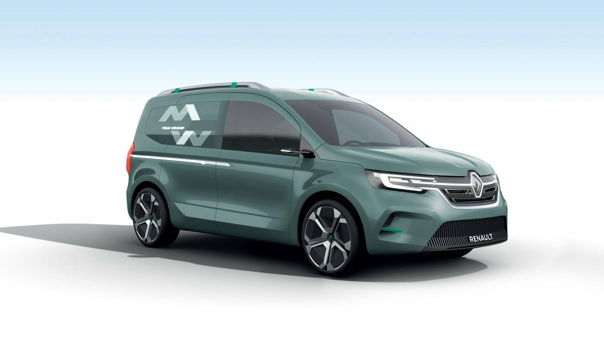 Компания Renault замаскировала новый Kangoo под электрический концепт