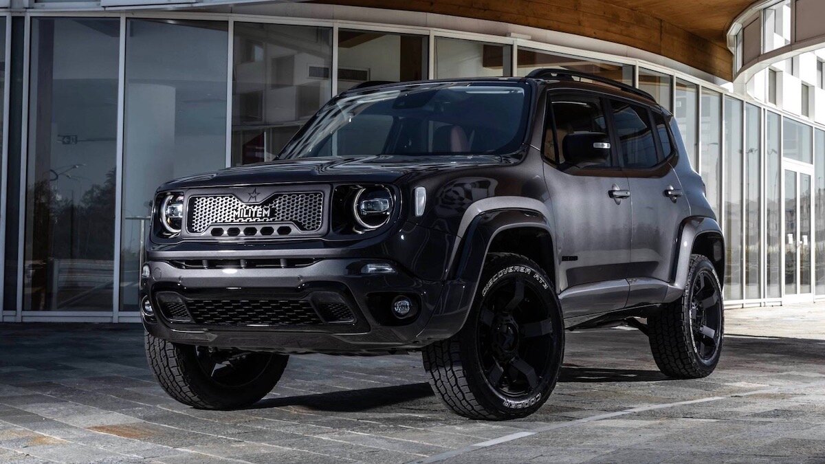 Jeep Renegade превратили в злобный внедорожник с кожаным багажником
