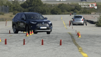 Новая Toyota RAV4 провалила лосиный тест