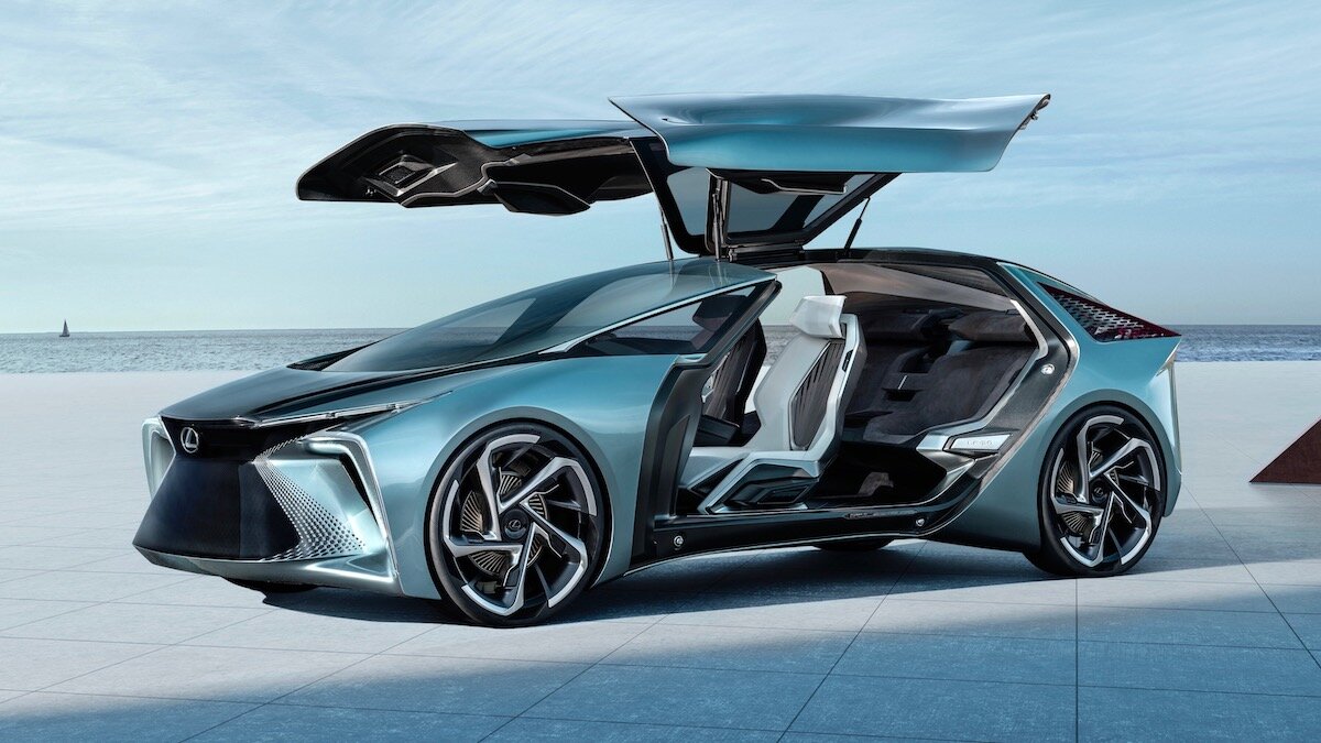 Lexus LF-30: 544 электрических сил и панорамная крыша-дисплей