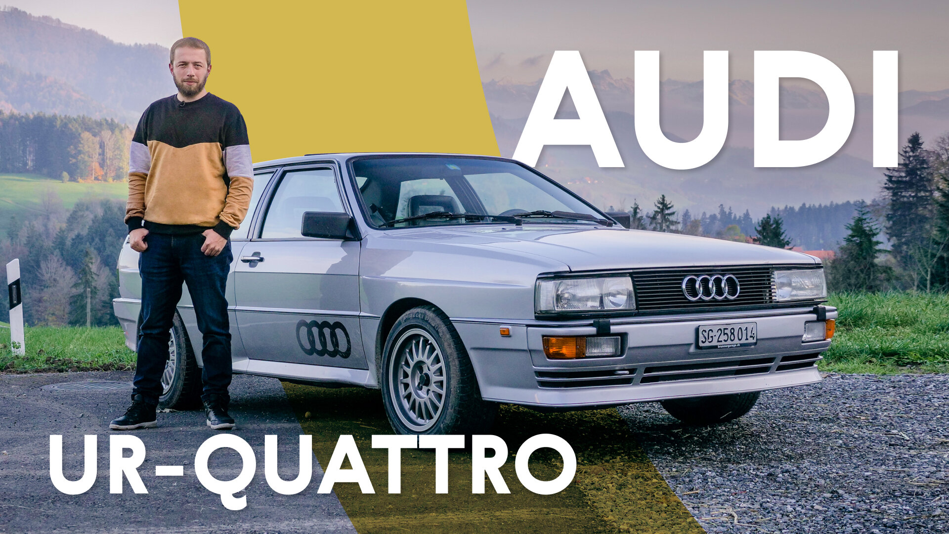 Audi Ur-Quattro: легенда о четырёх ведущих