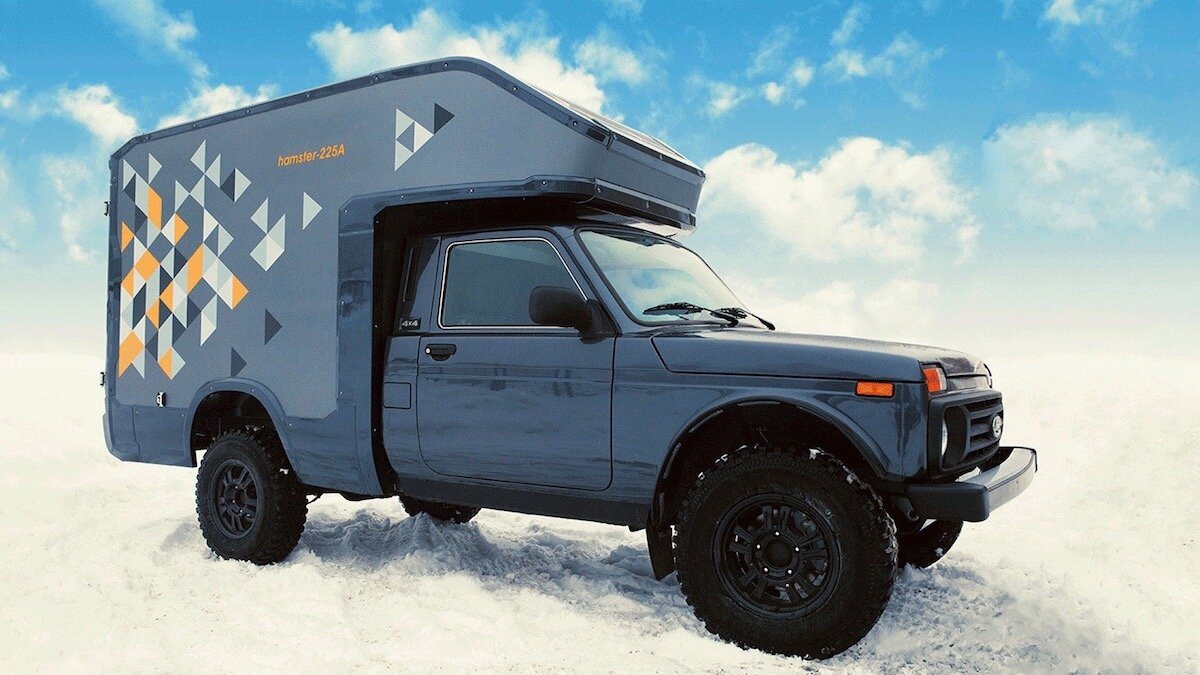 Ладу 4x4 превратили в фургон за миллион рублей