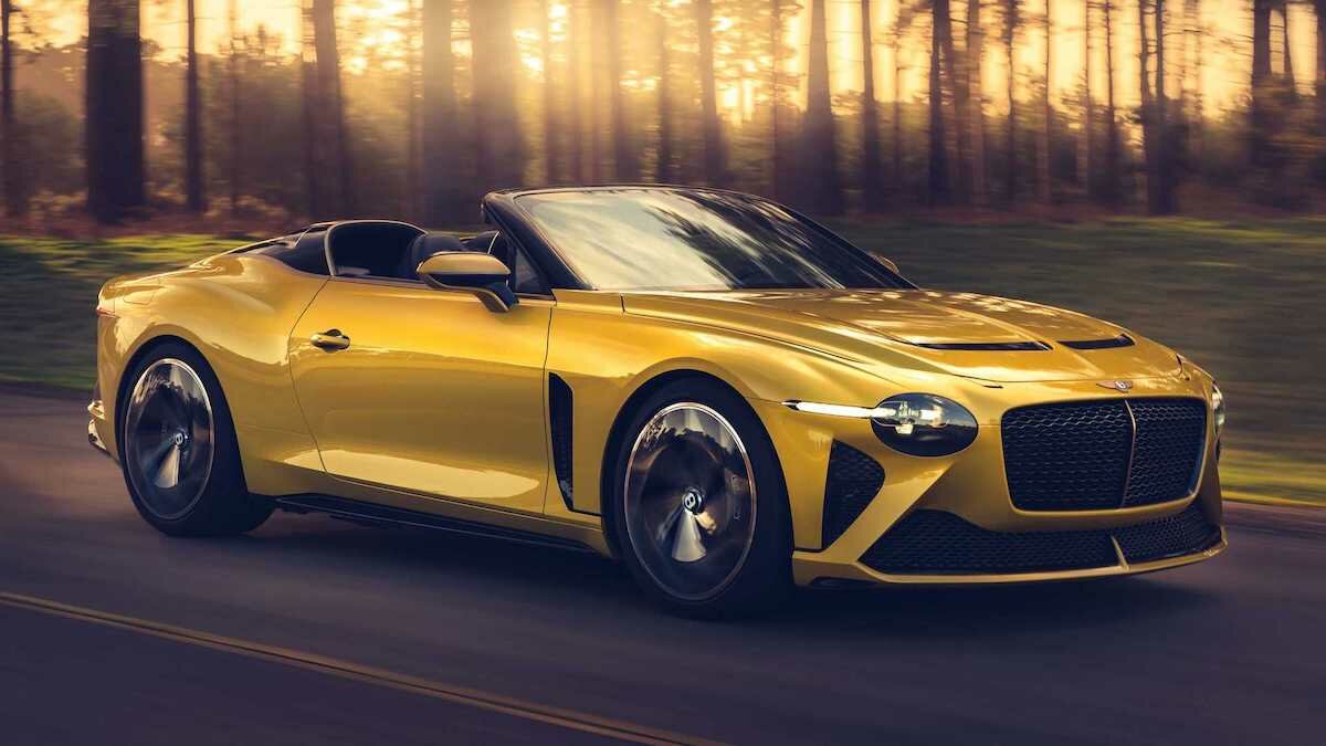 Марка Bentley показала родстер ручной работы. Но купить его уже не получится