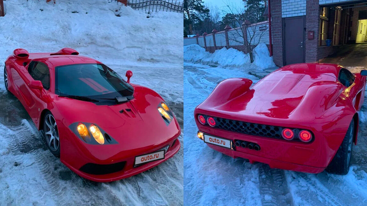 В Барнауле старую Тойоту попытались превратить в McLaren F1. Теперь её продают