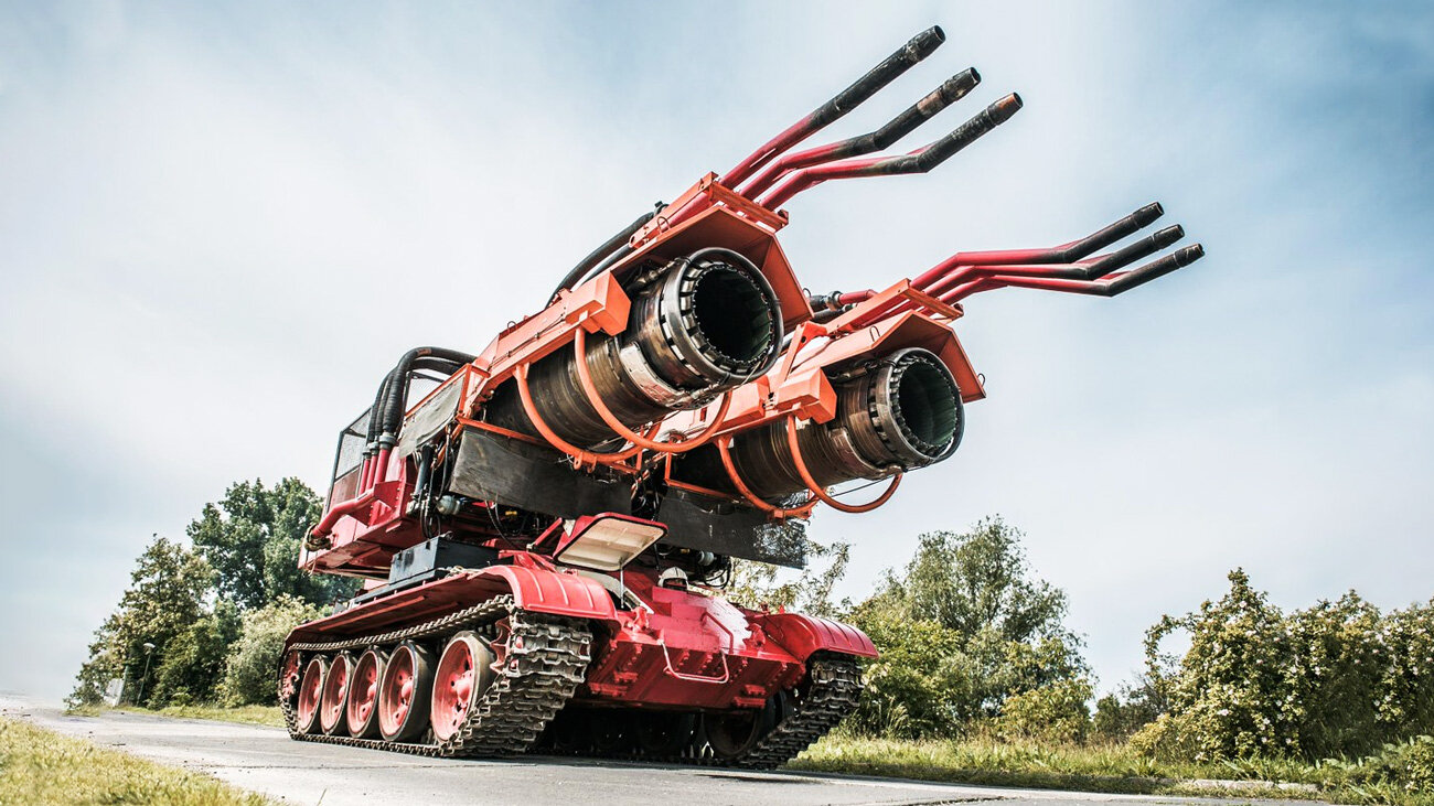 Огнеупорные: 10 невероятных пожарных автомобилей