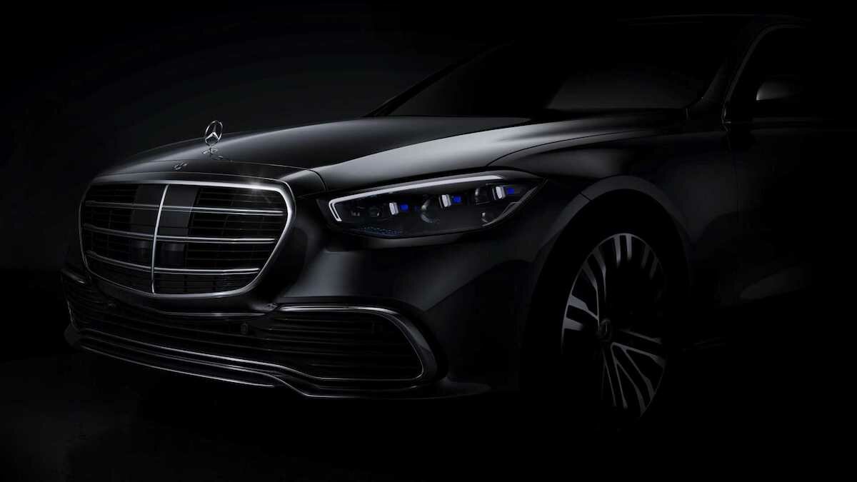Новый Mercedes-Benz S-класса: первое официальное изображение