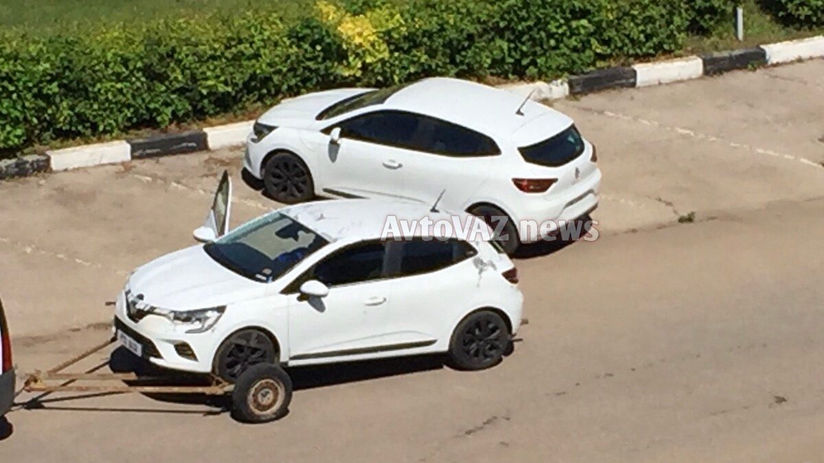 На АвтоВАЗе заметили новые Renault Clio