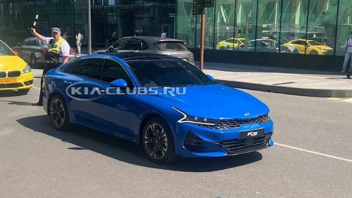 Новую Kia Optima сфотографировали в Москве