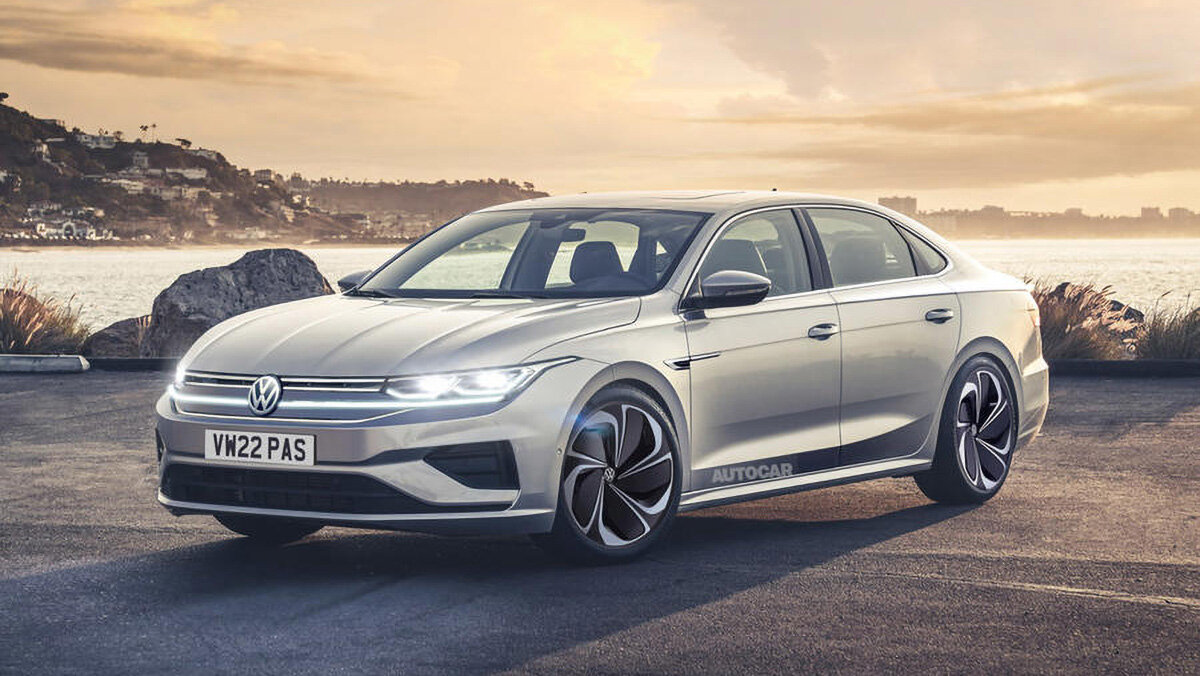 Электромотор и два типа кузова: появились подробности о новом VW Passat