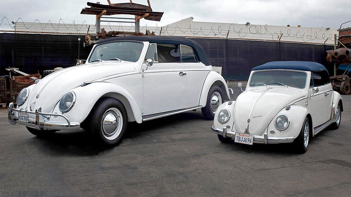 В Калифорнии построили гигантский Volkswagen Beetle. Он размером с Хаммер