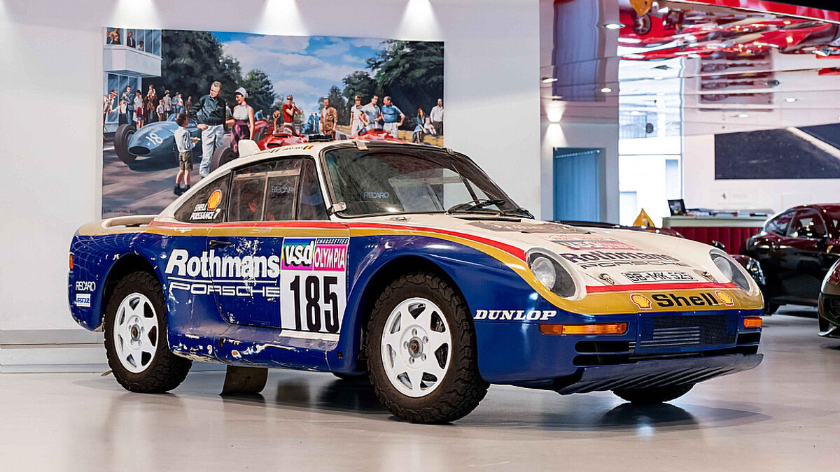 На продажу выставлен легендарный Porsche 959, участвовавший в ралли «Париж-Дакар»
