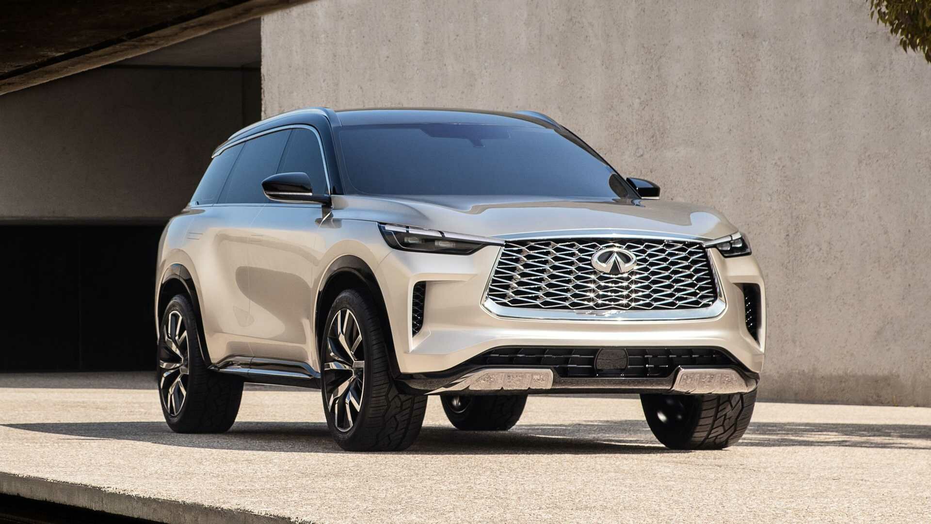 Infiniti показала конкурента Lexus RX с выдвижными ручками